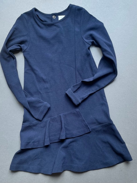 dunkelblaues Kleid von Polarn O. Pyret in Gr 122/128 ungetragen