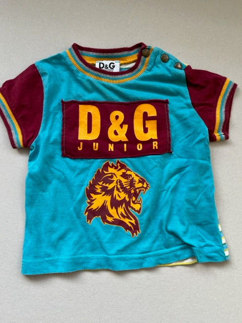 Secondhand Kinder T-Shirt D&G Junior in Gr 68/74